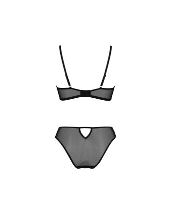 CONJUNTO DE 2 PEÇAS ZINNIA BIKINI PRETO ECO PASSION