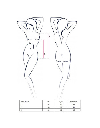 BODY ZOJA NEGRO PASSION