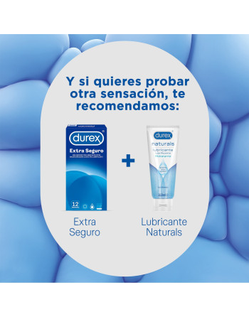 CAJA DE 12 PRESERVATIVOS EXTRA SEGUROS DUREX