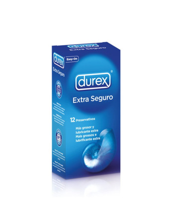 CAJA DE 12 PRESERVATIVOS EXTRA SEGUROS DUREX