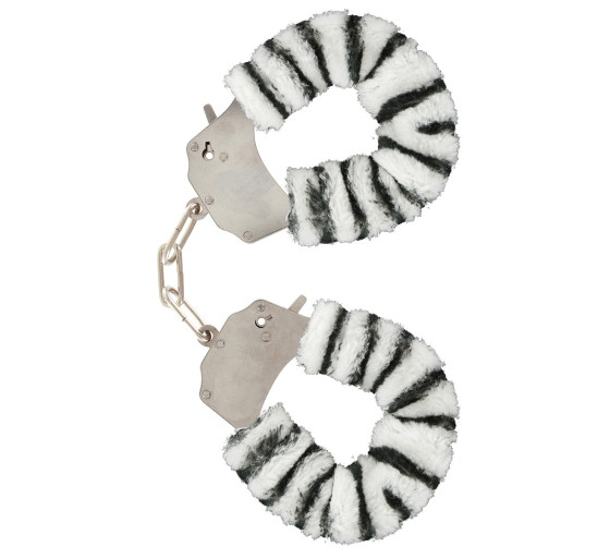 ESPOSAS DE FELPA FURRY FUN CEBRA TOYJOY