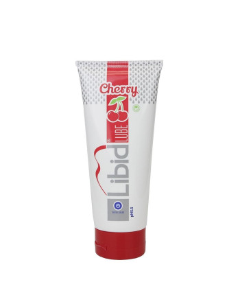 LUBRICANTE A BASE DE AGUA CON AROMA DE CEREZA LIBID LUBE 200ML
