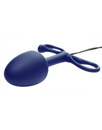 PLUG ANAL CON VIBRACIÓN Y MANDO ASTRAL QUATTRO 4 SPEED MASTER SERIES 
