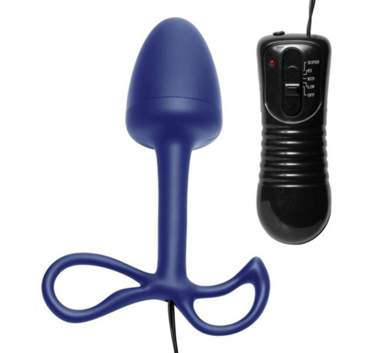 PLUG ANAL COM VIBRAÇÃO E COMANDO ASTRAL QUATTRO 4 SPEED MASTER SERIES 