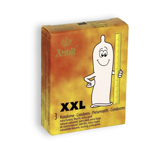 PRESERVATIVOS XXL 3 UNIDADES