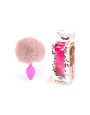 PLUG ANAL CON COLA DE CONEJO EXCLUSIVITY ROSA BOSS SERIES