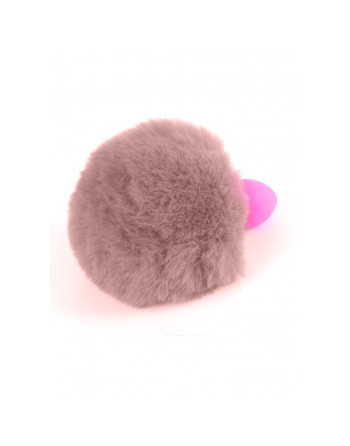 PLUG ANAL COM CAUDA DE COELHO EXCLUSIVITY ROSA BOSS SERIES