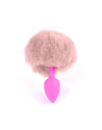 PLUG ANAL COM CAUDA DE COELHO EXCLUSIVITY ROSA BOSS SERIES