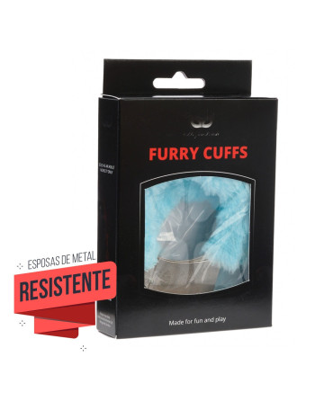 ESPOSAS CON FELPA AZUL ARGUS FETISH ARGUS TOYS