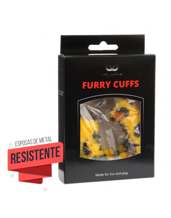 ALGEMAS COM PELÚCIA LEOPARDO ARGUS FETISH ARGUS TOYS