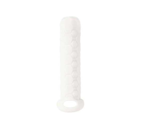 FUNDA CON EXTENSIÓN PARA EL PENE HOMME LONG BLANCO LOLA GAMES 9-12CM