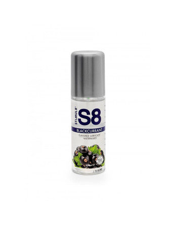 LUBRICANTE A BASE DE AGUA CON SABOR A GROSELLA NEGRA S8 STIMUL8 125ML 