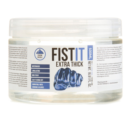LUBRICANTE PARA FISTING FIST IT EXTRA THICK 500ML