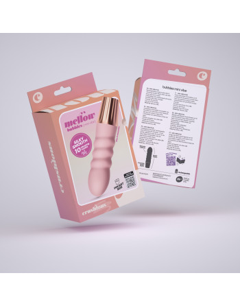 MINI VIBRADOR MELLOW BUBBLES ROSA CRUSHIOUS