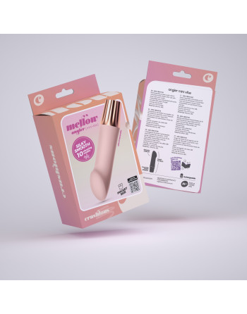 MINI VIBRADOR MELLOW ANGLER ROSA CRUSHIOUS