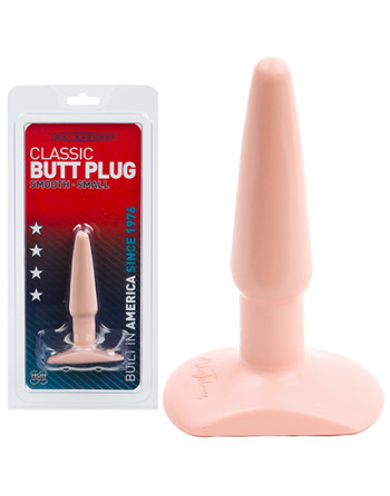 PLUG ANAL DOC JOHNSON CLASSIC BUTT PLUG FLESH SMALL