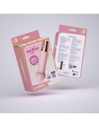 MINI VIBRADOR MELLOW PUFF ROSA CRUSHIOUS