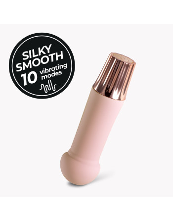 MINI VIBRADOR MELLOW PUFF ROSA CRUSHIOUS