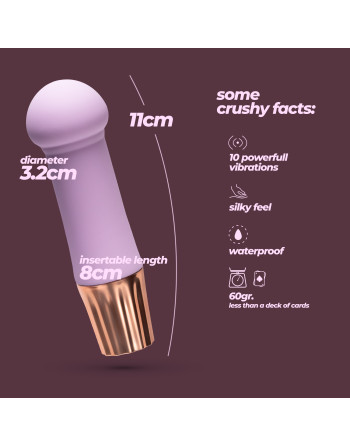 MINI VIBRADOR MELLOW PUFF LAVANDA CRUSHIOUS