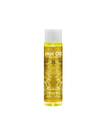 ACEITE DE MASAJE CON EFECTO CALOR A LA TARTA DE LIMÓN HOT OIL NUEI 100ML