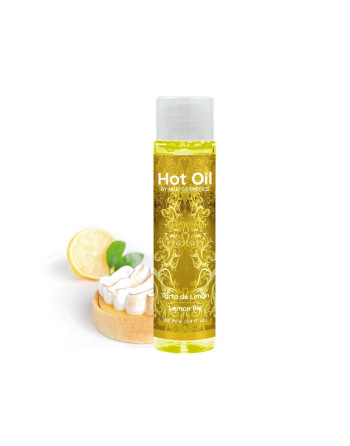 ACEITE DE MASAJE CON EFECTO CALOR A LA TARTA DE LIMÓN HOT OIL NUEI 100ML