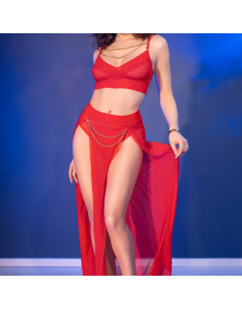 CONJUNTO CR-4850 ROJO CHILIROSE