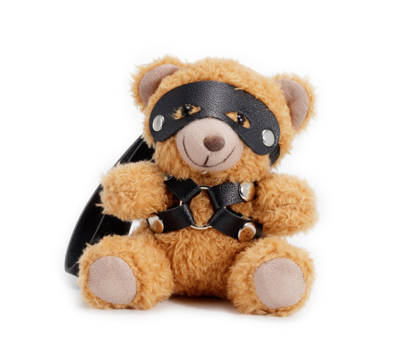 LLAVERO DE OSO CRUSHITO CON ARNÉS CRUSHIOUS