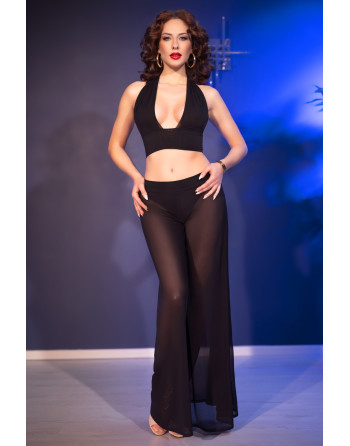 CONJUNTO DE 3 PIEZAS CR-4857 NEGRO CHILIROSE