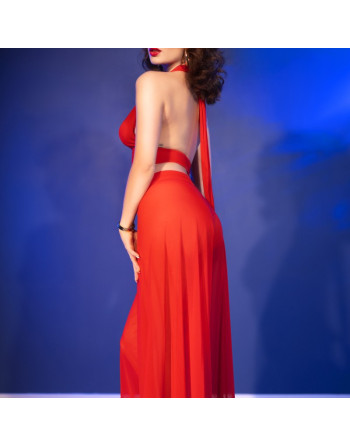 CONJUNTO DE 3 PIEZAS CR-4857 ROJO CHILIROSE