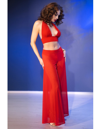 CONJUNTO DE 3 PIEZAS CR-4857 ROJO CHILIROSE