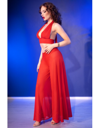 CONJUNTO DE 3 PEÇAS CR-4857 VERMELHO CHILIROSE