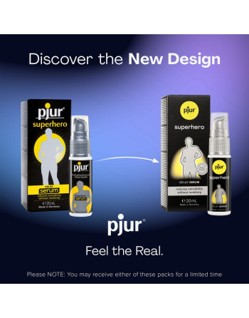 SERÚM RETARDANTE SUPERHERO 0.7 FL OZ / 20 ML PJUR