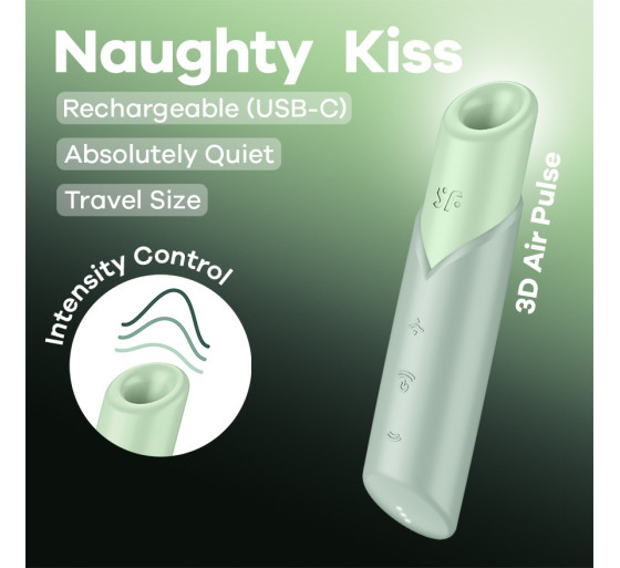 ESTIMULADOR NAUGHTY KISS SATISFYER