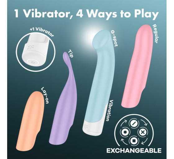 CONJUNTO DE VIBRADORES PLAYFUL FOUR SATISFYER
