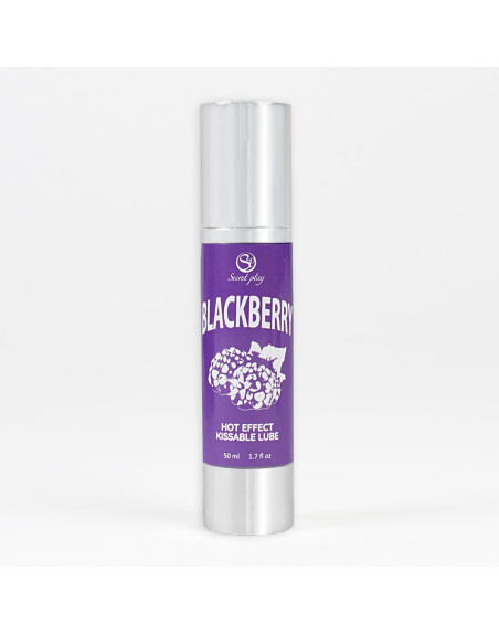 LUBRIFICANTE DE EFEITO CALOR COM SABOR A AMORA 50 ML SECRET PLAY