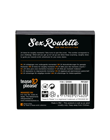 JUEGO SEX ROULETTE NAUGHTY PLAY NL-DE-EN-FR-ES-IT-PL-RU-SE-NO