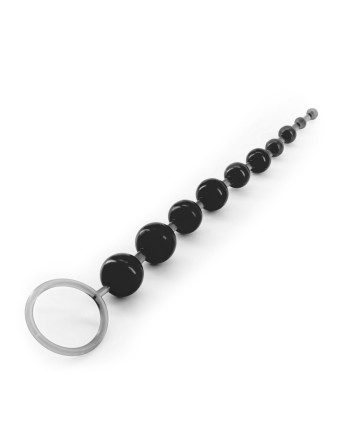 CADENA ANAL DE 10 BILLES CRUSHIOUS NEGRA