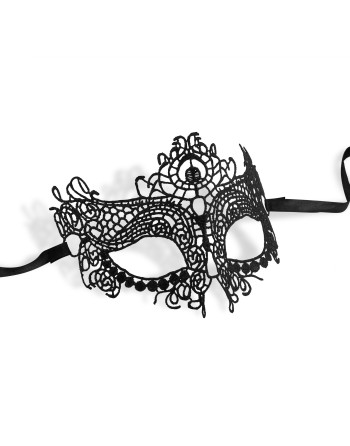 MÁSCARA DE RENDA PRETA MYSTICA CRUSHIOUS MÁSCARA DE RENDA PRETA MYSTICA CRUSHIOUS