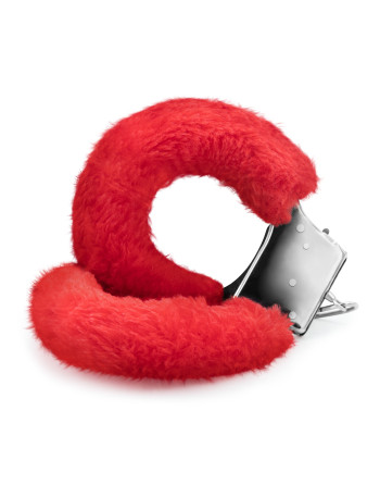 ALGEMAS DE PELUCHE LOVE CUFFS CRUSHIOUS VERMELHAS