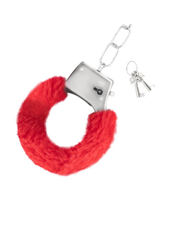 ALGEMAS DE PELUCHE LOVE CUFFS CRUSHIOUS VERMELHAS