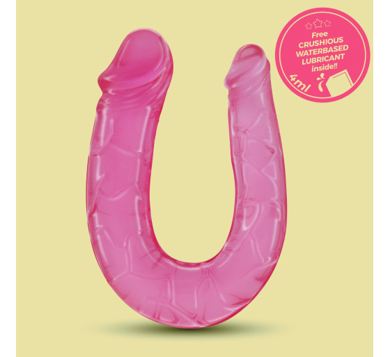 DILDO DUPLO DOUBLE TROUBLE CRUSHIOUS ROSA