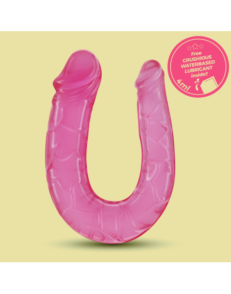 DILDO DUPLO DOUBLE TROUBLE CRUSHIOUS ROSA
