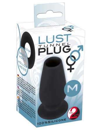 PLUG ANAL EN SILICONA LUST TUNNEL