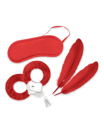 KIT BONDAGE LOVER'S DREAM CRUSHIOUS VERMELHO
