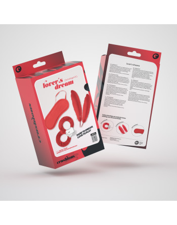 KIT BONDAGE LOVER'S DREAM CRUSHIOUS VERMELHO