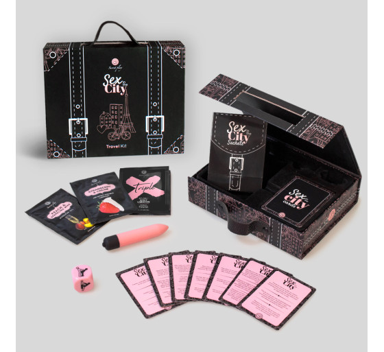 JOGO SEX IN THE CITY KIT DE VIAGEM ES-EN-DE-FR-NL-PT SECRET PLAY
