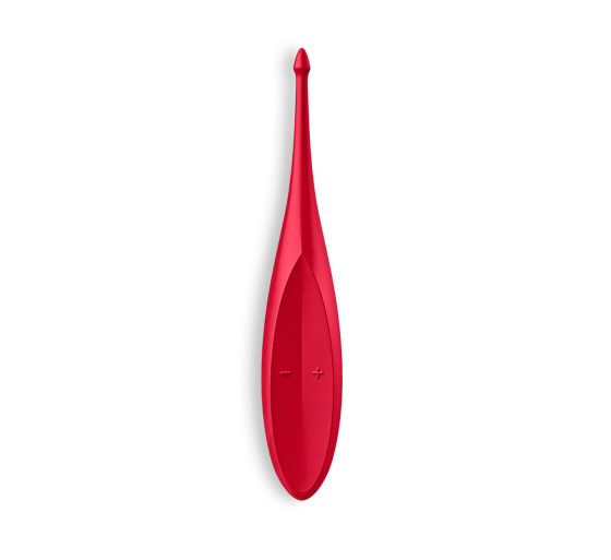VIBRADOR TWIRLING FUN SATISFYER ROJO