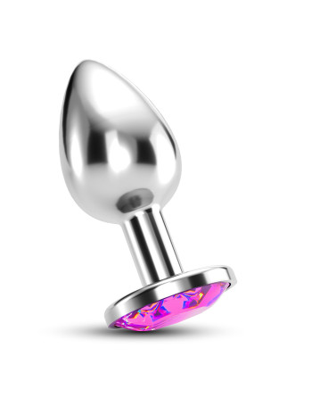 PLUG ANAL JOYA BIJOU ROSA GRANDE CRUSHIOUS CON BOLSA ATERCIOPELADA GRATIS