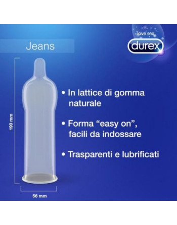 PRESERVATIVOS DUREX JEANS 6 UNIDADES