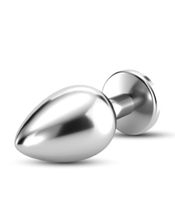 PLUG ANAL JOYA BIJOU AZUL GRANDE CRUSHIOUS CON BOLSA ATERCIOPELADA GRATIS